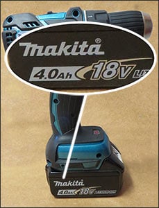 Makita 18V Cordless Drill