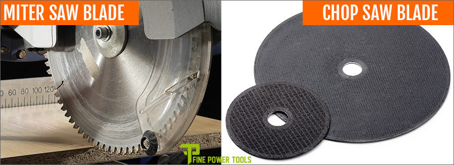 Miter Saw vs Chop Saw Blades