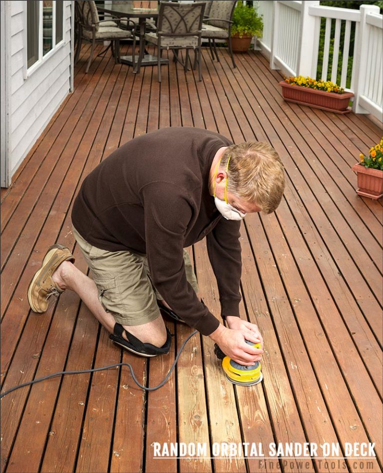 Best Sander for Deck. Refinish Your Wood Deck Easily.