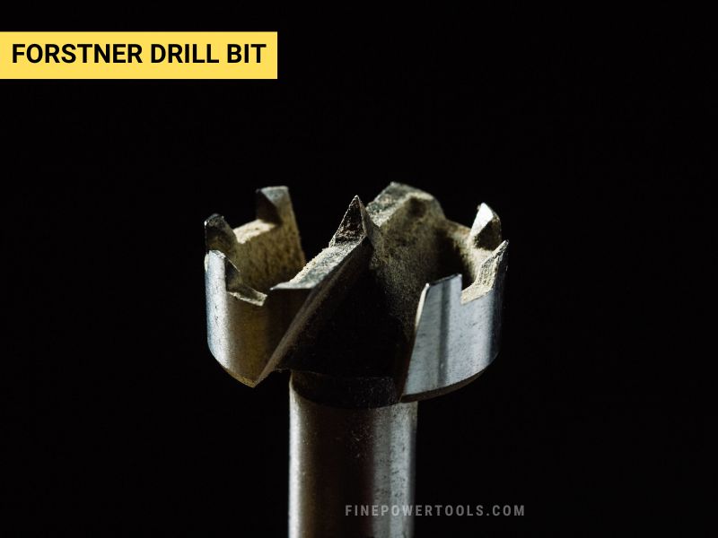 Forstner Drill Bit close-up Close-up of a Forstner Drill Bit