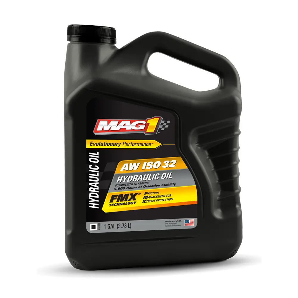 A container of Mag-1 ISO 32 Hydraulic oil 