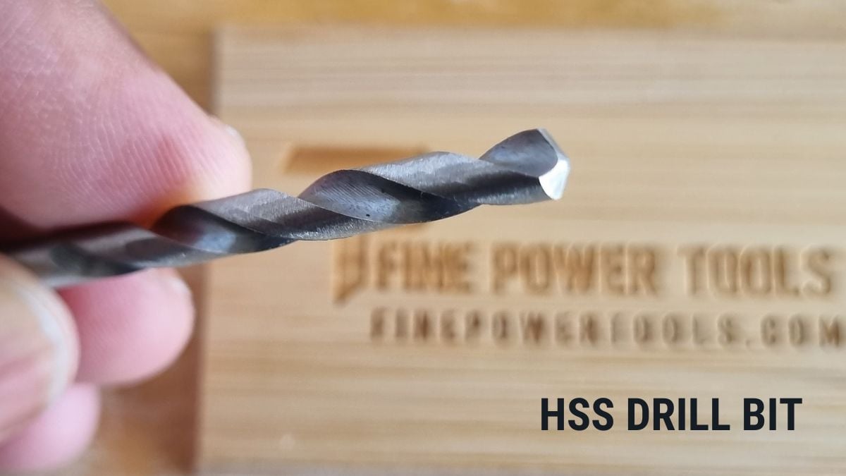 An HSS drill bit