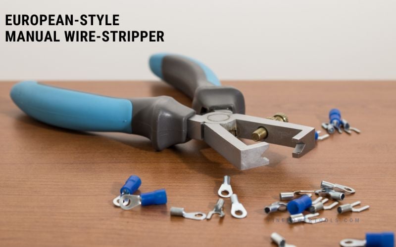 European shear-type wire stripper