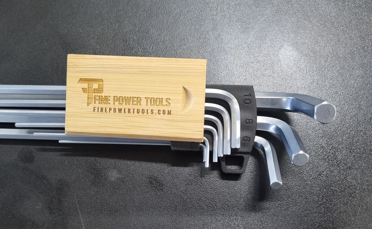 An Allen Key Set at Fine Power Tools.