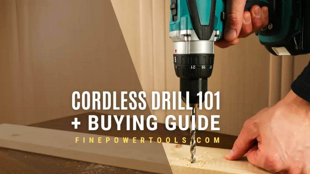 Cordless drill guide