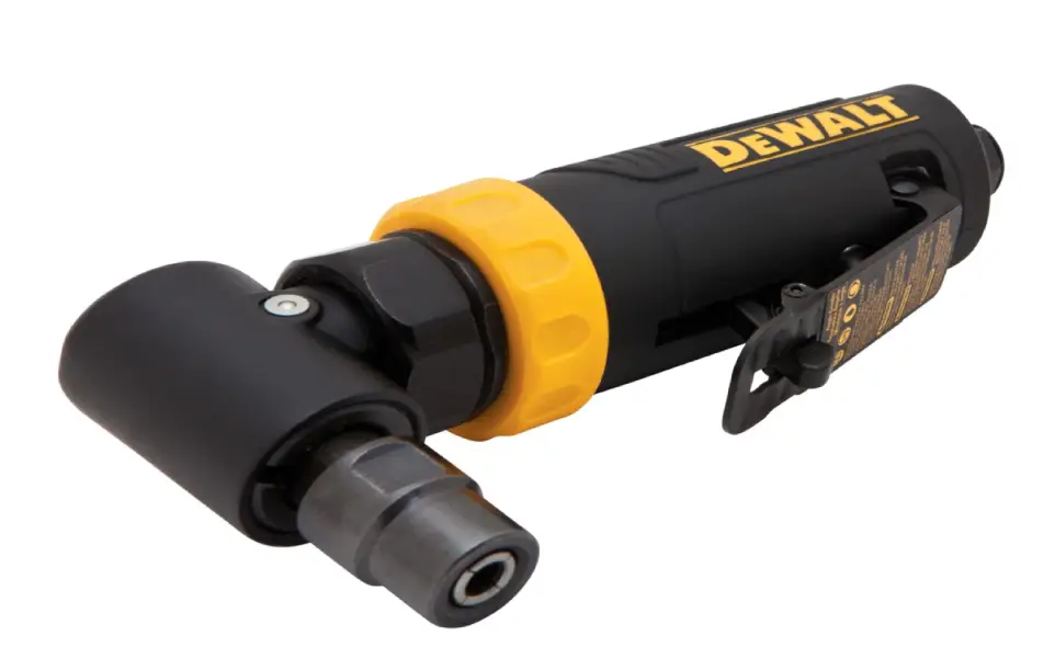 A DeWalt air die grinder