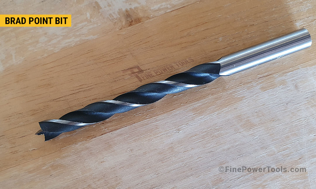 brad-point-drill-bit A brad point drill bit at Fine Power Tools