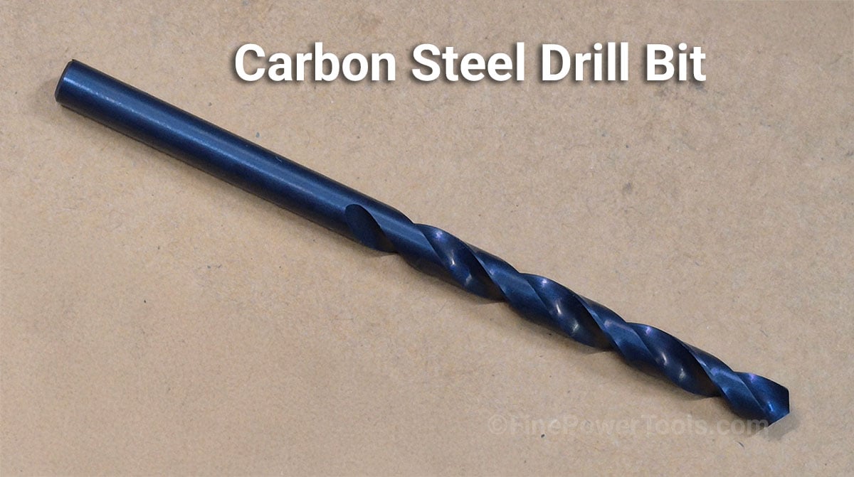 Carbon Steel Drill Bit A high-Carbon Steel Drill Bit