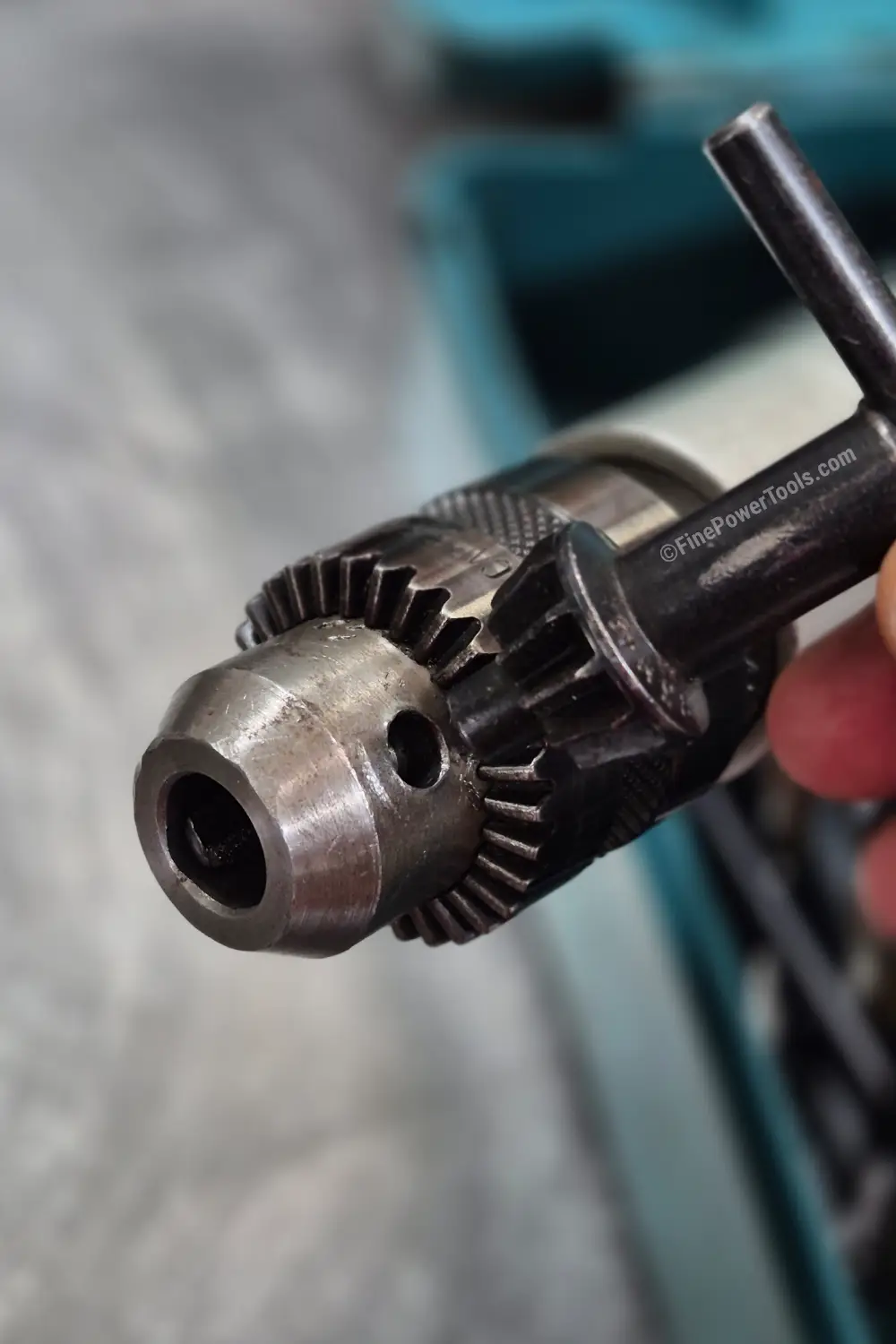 keyed drill chuck and key Keyed Chuck and toothed metal key