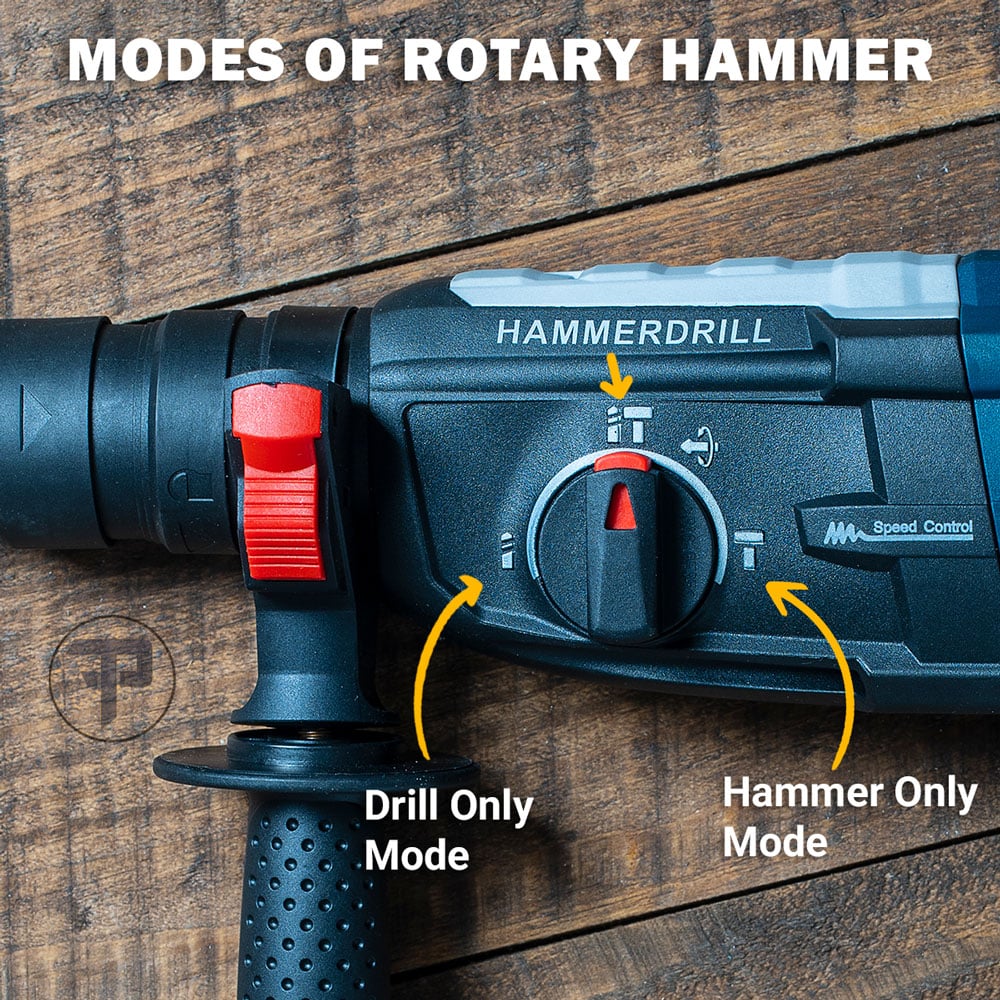 Rotary hammer drill modes Rotary hammer drill modes explained